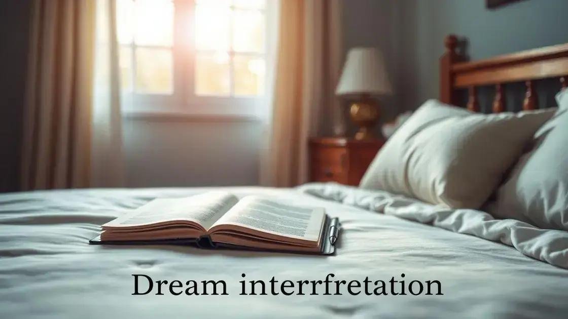 A importância da interpretação de sonhos A importância da interpretação de sonhos