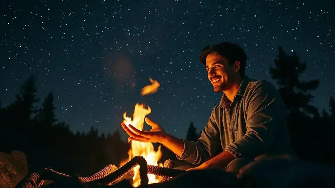 Fogo em sonhos: o que pode significar