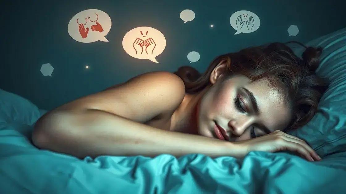 O que pode indicar uma discussão nos sonhos