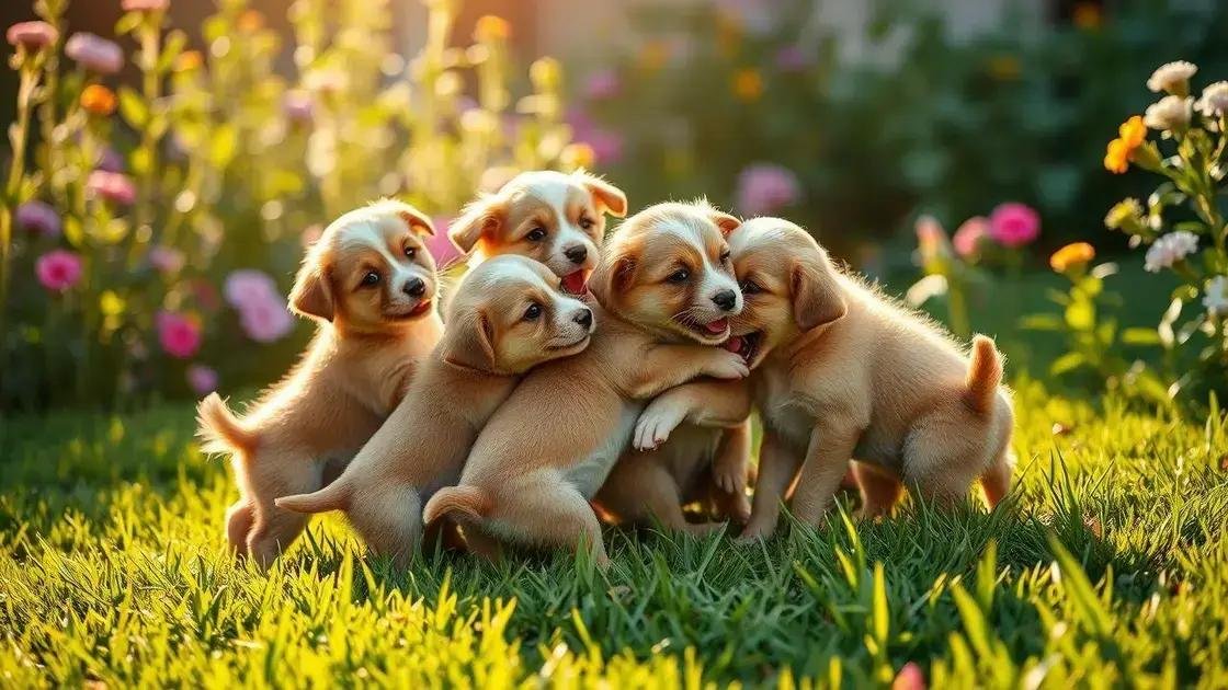 O que significa sonhar com vários cachorrinhos? Descubra a interpretação