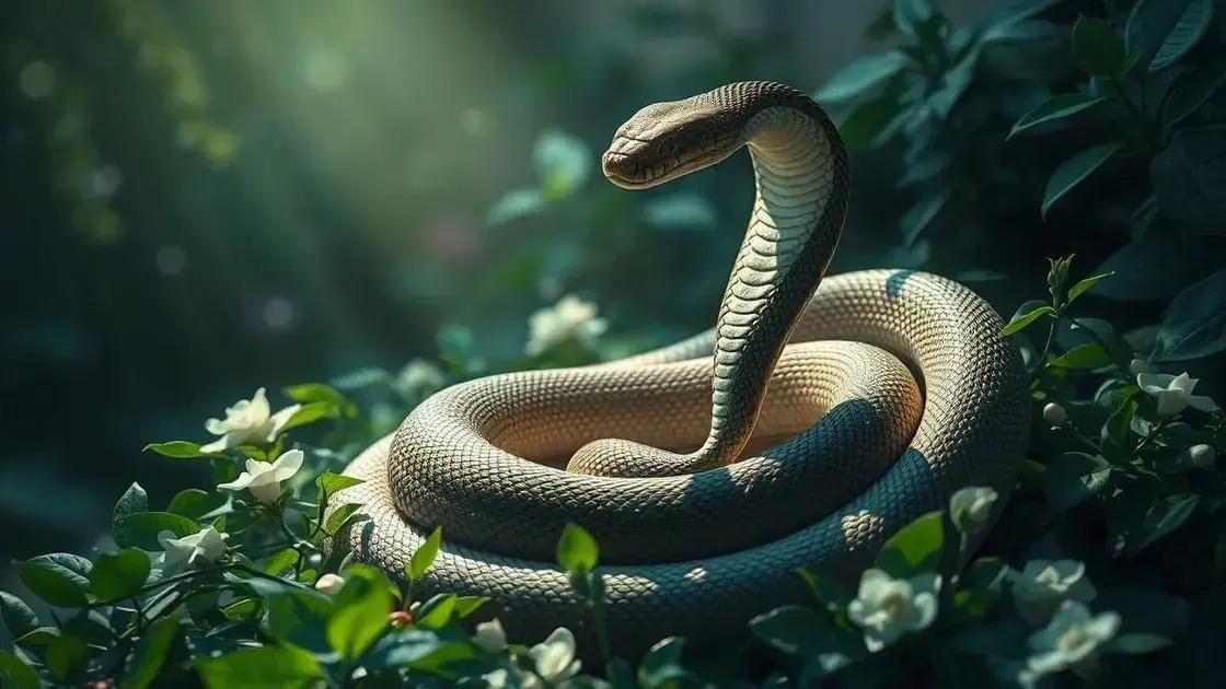 O significado espiritual das cobras nos sonhos