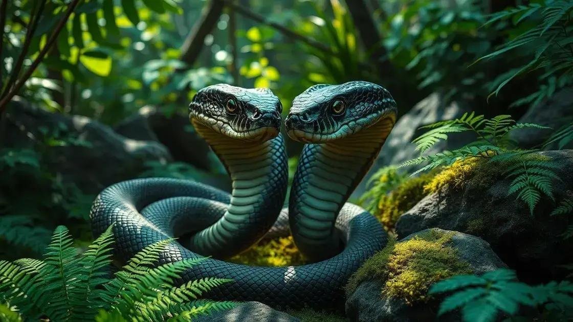 Simbolismo das cobras de duas cabeças