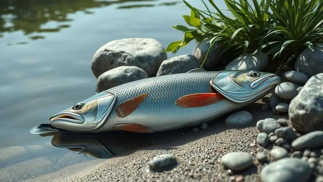 Sonhos com peixe morto: o que podem representar